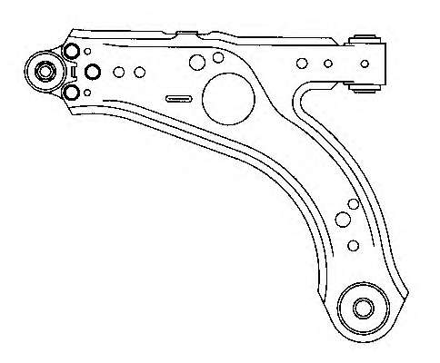 Рычаг независимой подвески колеса, подвеска колеса