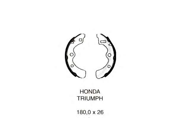 Комплект тормозных колодок