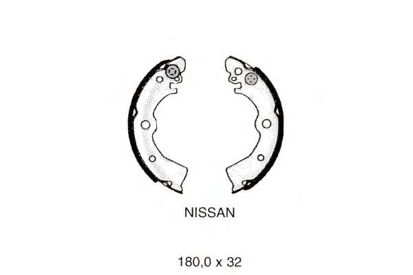 Комплект тормозных колодок