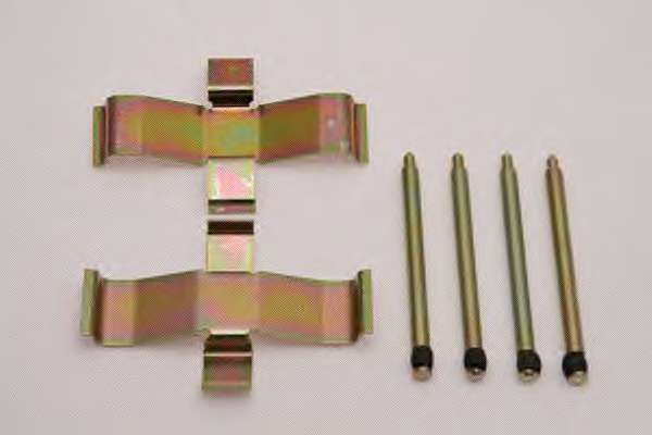 Комплектующие, колодки дискового тормоза