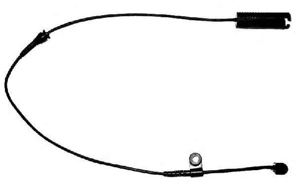 Сигнализатор, износ тормозных колодок