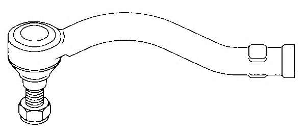 Наконечник поперечной рулевой тяги