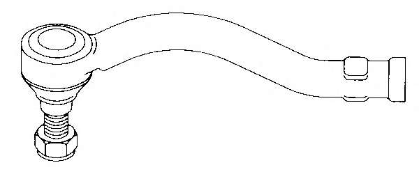 Наконечник поперечной рулевой тяги