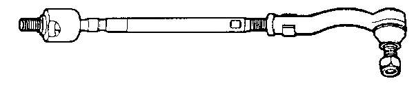 Поперечная рулевая тяга