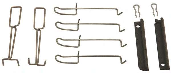 Комплектующие, колодки дискового тормоза