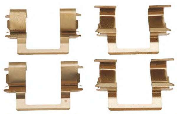 Комплектующие, колодки дискового тормоза