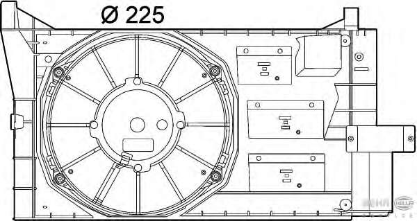 Вентилятор, охлаждение двигателя