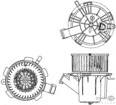 Вентилятор салона