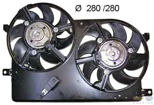 Вентилятор, охлаждение двигателя