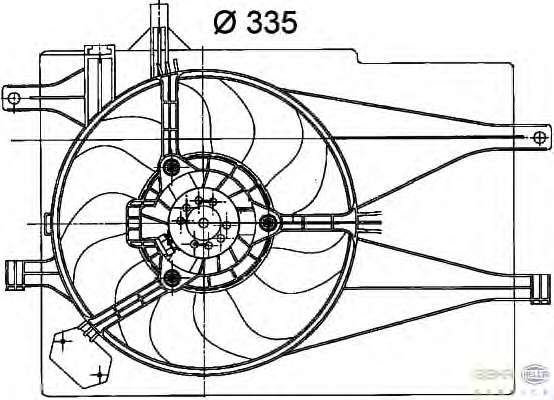 Вентилятор, охлаждение двигателя