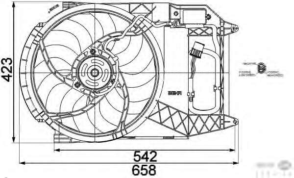 Вентилятор, охлаждение двигателя