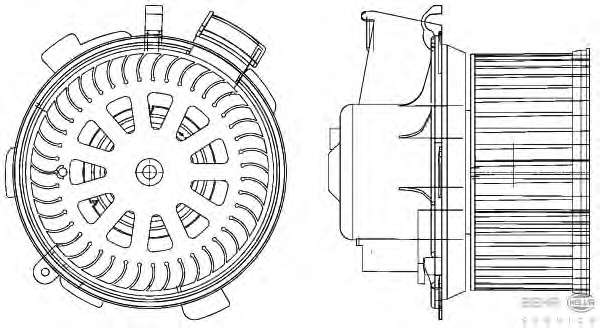 Вентилятор салона