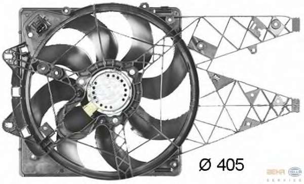 Вентилятор, охлаждение двигателя