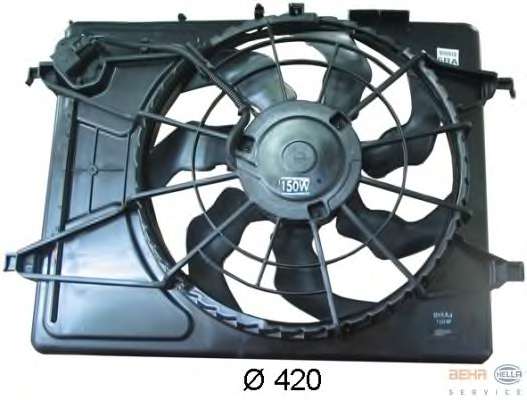 Вентилятор, охлаждение двигателя