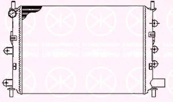 Радиатор, охлаждение двигателя