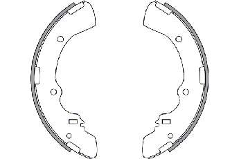 Комплект тормозных колодок