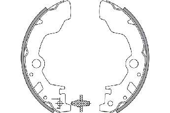 Комплект тормозных колодок