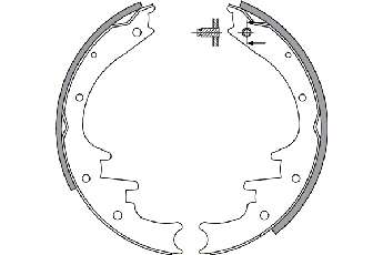 Комплект тормозных колодок