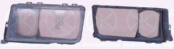 Рассеиватель, основная фара