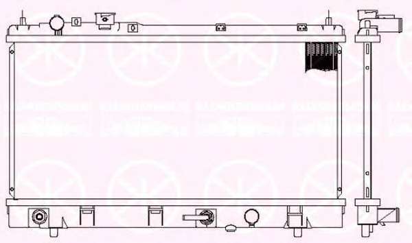 Радиатор, охлаждение двигателя