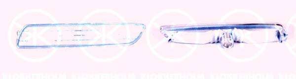 Боковой габаритный фонарь