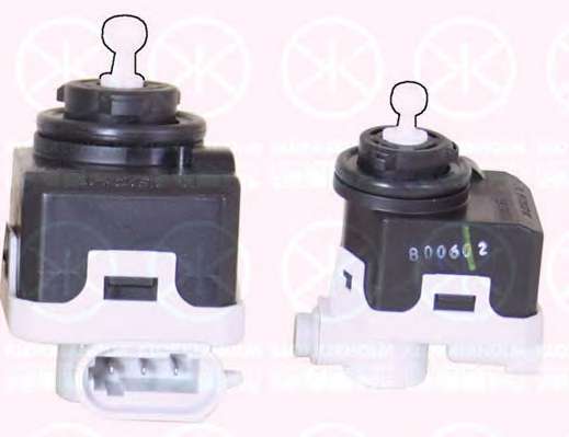 Регулировочный элемент, регулировка угла наклона фар