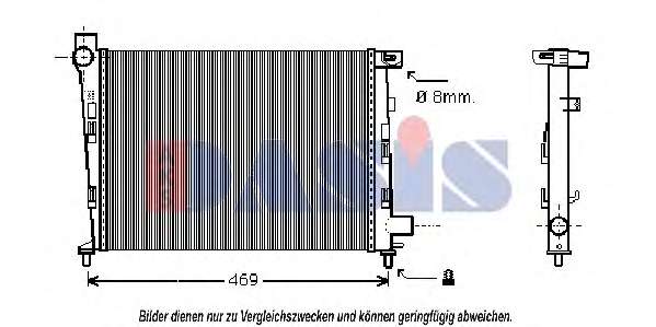 Радиатор, охлаждение двигателя