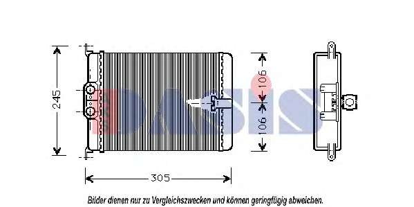 Теплообменник, отопление салона