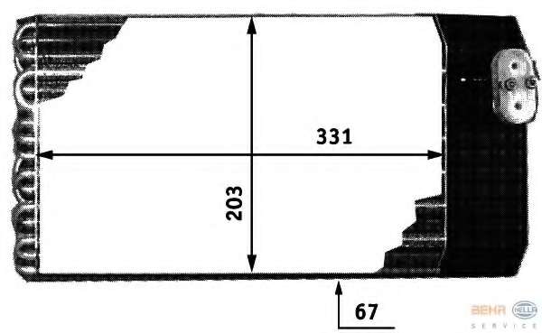 Испаритель, кондиционер