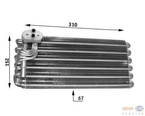 Испаритель, кондиционер