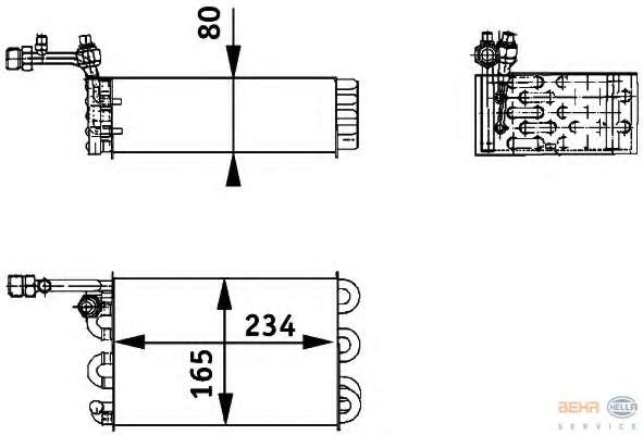Испаритель, кондиционер
