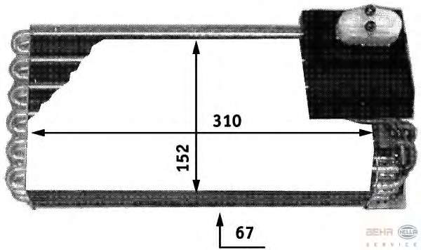 Испаритель, кондиционер