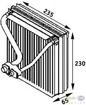 Испаритель, кондиционер