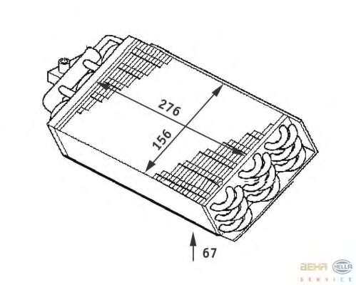 Испаритель, кондиционер