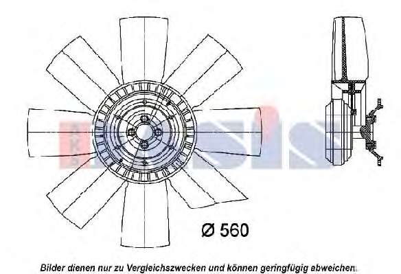 Сцепление, вентилятор радиатора
