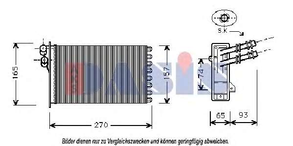 Теплообменник, отопление салона