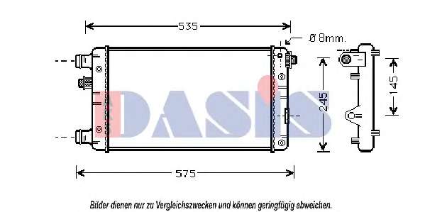 Радиатор, охлаждение двигателя