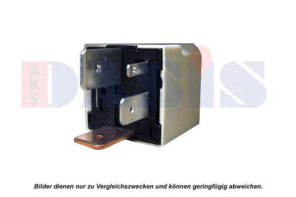 Реле, продольный наклон шкворня вентилятора