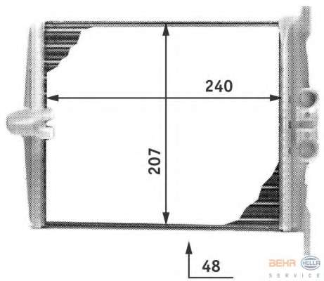 Теплообменник, отопление салона