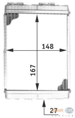 Теплообменник, отопление салона
