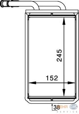Теплообменник, отопление салона