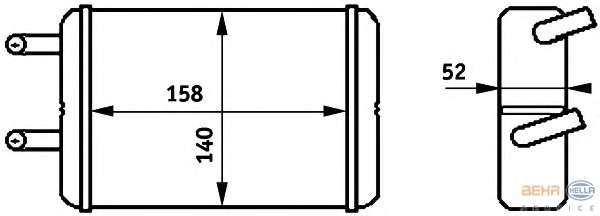 Теплообменник, отопление салона