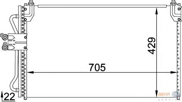Конденсатор, Кондиціонер повітря