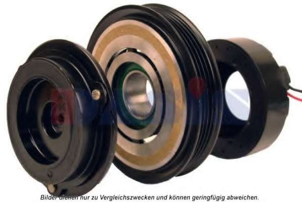 Электромагнитное сцепление, компрессор