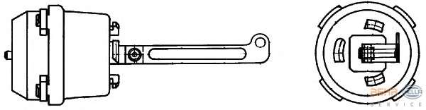 Регулировочный элемент, центральный замок