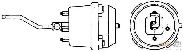 Регулировочный элемент, центральный замок
