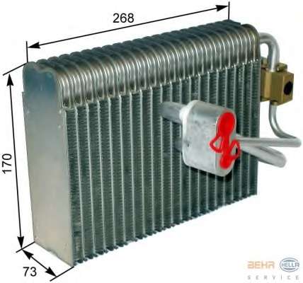 Испаритель, кондиционер