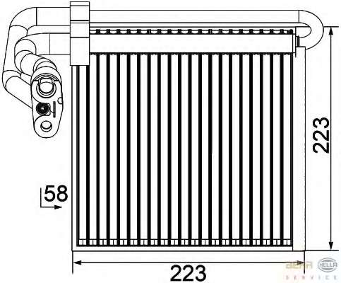 Испаритель, кондиционер