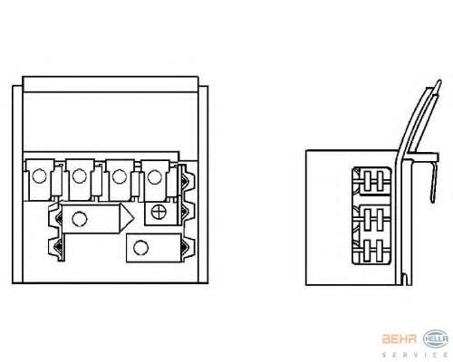 Сопротивление, вентилятор салона
