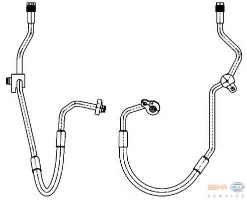 Трубопровод высокого давления, кондиционер